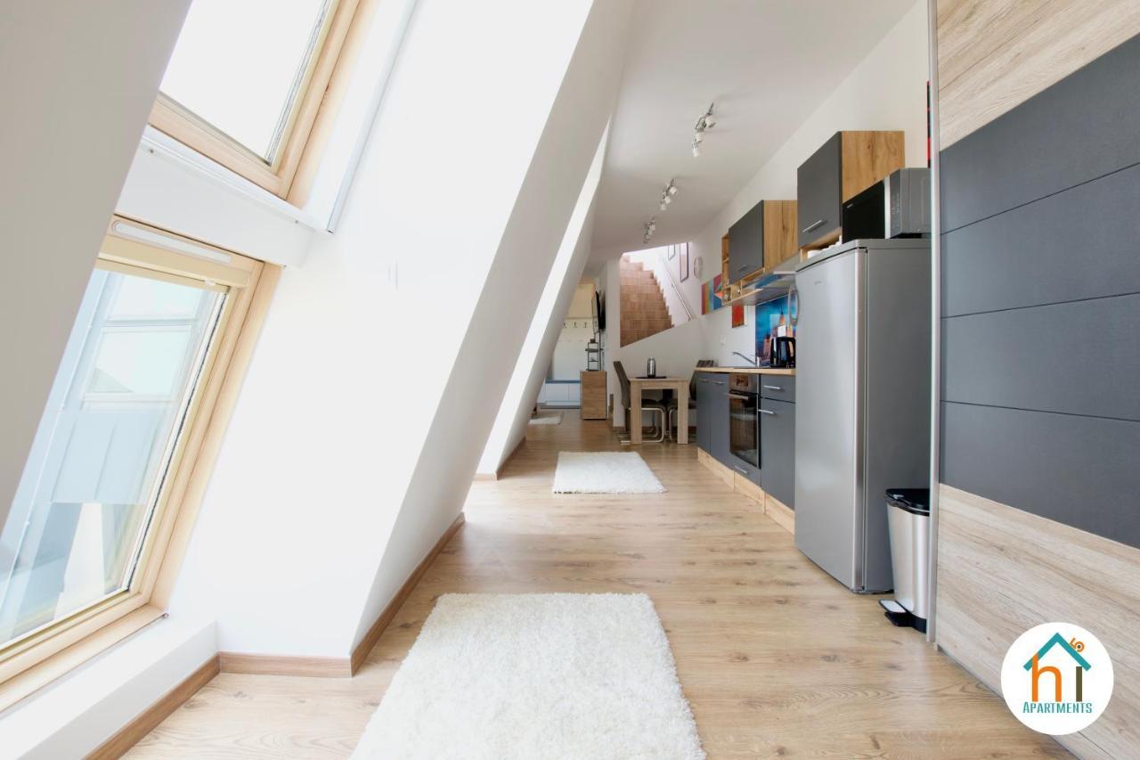 Premium Apartment By Hi5 - Penthouse Studio + Rooftop 부다페스트 외부 사진