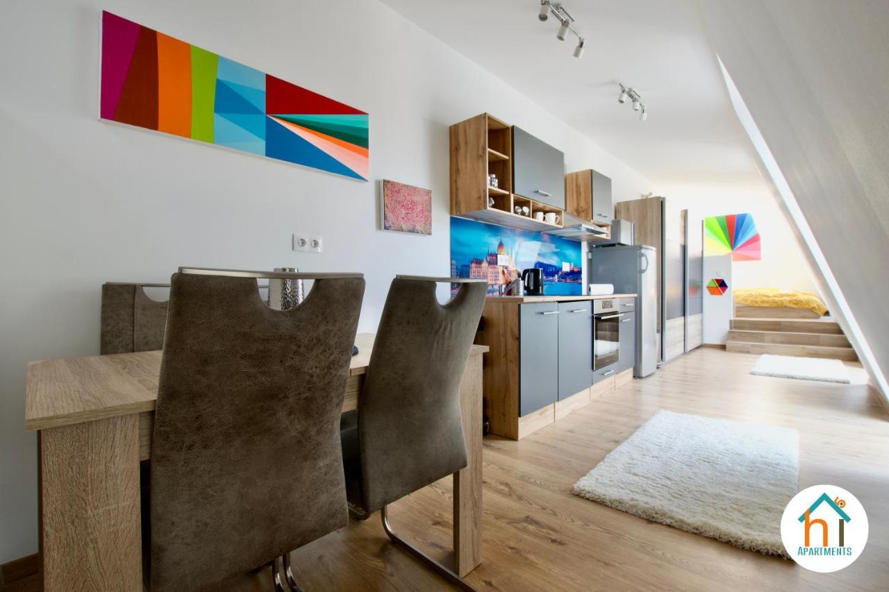 Premium Apartment By Hi5 - Penthouse Studio + Rooftop 부다페스트 외부 사진
