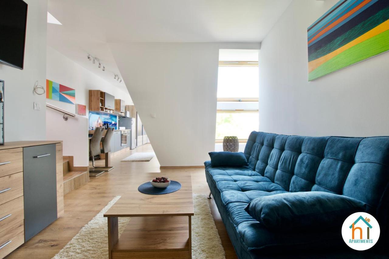 Premium Apartment By Hi5 - Penthouse Studio + Rooftop 부다페스트 외부 사진